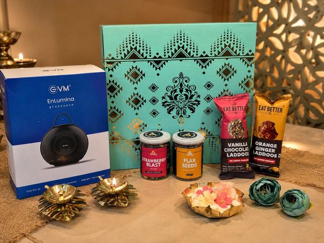Celebration Melody – corporate Diwali gift hamper by SarvannaGifts