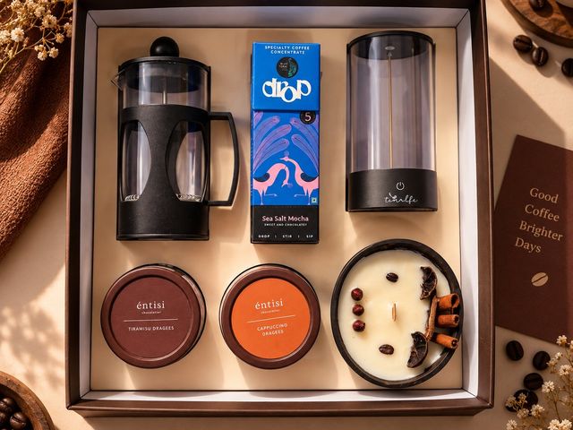 Coffee Connoisseur – corporate Diwali gift hamper by SarvannaGifts