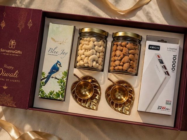 Executive Edge – corporate Diwali gift hamper by SarvannaGifts