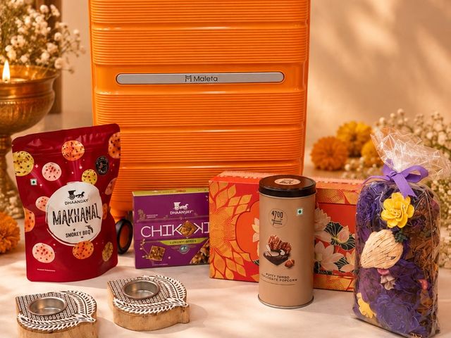Travel Grandeur – corporate Diwali gift hamper by SarvannaGifts